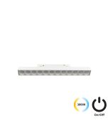 Linear  Antiglare Λευκό L:220 Magnetic (ON-OFF) Viokef 4244407S