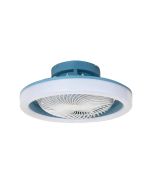 Ανεμιστήρας Οροφής Μπλε 20w DC 48xH20cm Led 36w 3CCT, Control, Timer it-Lighting Eidin 101000870