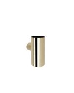 Ποτηροθήκη Μεταλλική Επιτοίχια W60xD75xH120mm Light Gold Gloss PVD Verdi 3011552