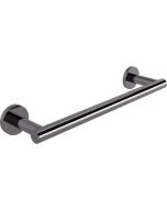 Κρίκος-Μπάρα Πετσέτας Μπάνιου W290 x D75 x H44 mm Gun Metal Gloss Verdi Omicron 3022350