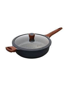 Ημιχύτρα 28cm 4,2lt Αντικολλητικό Χυτού Αλουμινίου Estia Home Art Stone 01-2404