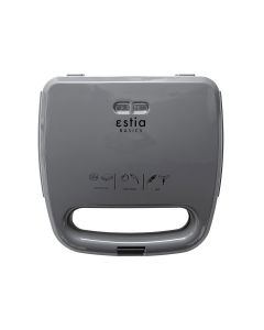 Τοστιέρα Γκρι 750w 2 Θέσεων Estia Home Art Aroma Grey 06-10010