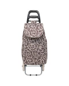 Καρότσι Λαϊκής 36lt Υφασμάτινο Λαχούρι 35,5x22x95,7cm Estia Home Art 04-3340