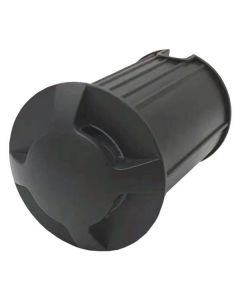 ΦΩΤΙΣΤΙΚΟ ΔΑΠΕΔΟΥ ΕΞΩΤΕΡΙΚΟ 4F LED 3W IP65 85-265V Φ62mm ΜΑΥΡΟ PRO ARTE ILLUMINA Eurolamp 145-52554