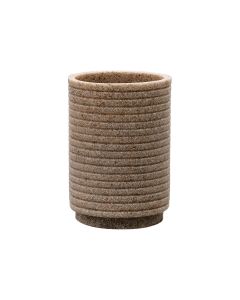 Ποτηροθήκη Μπάνιου για Οδοντόβουρτσες Beige Estia Home Art 02-1865