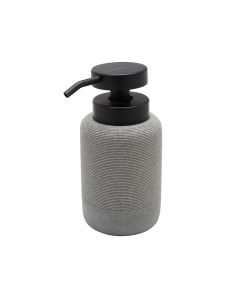 Αντλία Σαπουνιού Γκρι Ρητίνης 300ml Estia Home Art Stone  02-13370
