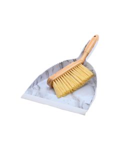 Σκούπα με Φαράσι Χειρός Estia Home Art Bamboo Essentials Marble 04-14360