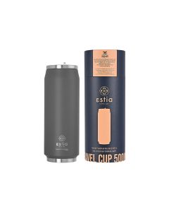 Θερμός 500ml Travel Cup Fjord Grey Estia Home Art  Save the Aegean 01-9441