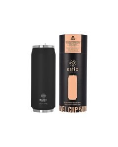 Θερμός Travel Cup 500ml Save the Aegean Midnight Black Estia Home Art 01-7843