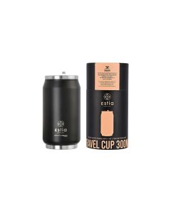 Θερμός Travel Cup 300ml Save the Aegean Midnight Black Estia Home Art 01-16739