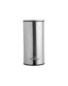 Κάδος Απορριμμάτων Χαρτοδοχείο με Πεντάλ 5lt Slim Soft Close Ανοξείδωτο Estia Home Art 02-5542 