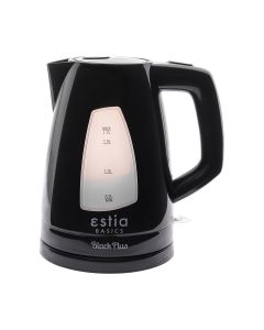 Βραστήρας 2200w 1,7lt Πλαστικός Μαύρος Estia Home Art Black Plus 06-10096