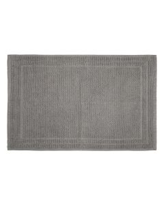 Ταπέτο Μπάνιου 50x80cm Βαμβακερό 100% Dove Grey Estia Home Art Fjord 02-20071