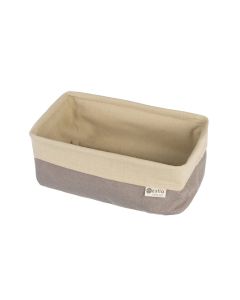 Καλάθι Οργάνωσης 25x15x10cm με Εσωτερική Επένδυση Estia Home Art Fjord Driftwood 02-19471
