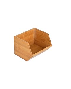 Κουτί Οργάνωσης 17,8x15,7x12,5cm Estia Home Art Bamboo Essentials 03-17583