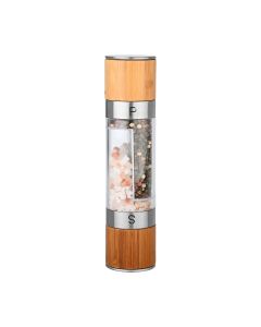 Μύλος για Αλάτι-Πιπέρι Διπλός Estia Home Art Bamboo Essentials 01-20293