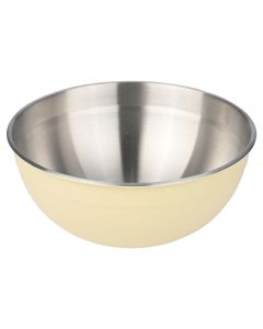Μπωλ Ανάμειξης Ανοξείδωτο 30cm Estia  Bamboo Essentials Allure Ivory 01-25045