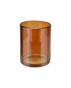Ποτηράκι Μπάνιου Γυάλινο Estia Home Art Amber 02-25762
