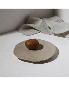Πιάτο Ρηχό 22cm Stoneware Estia Home Art Mare Vanilla 07-20545