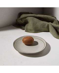 Πιάτο Ρηχό 21cm Stoneware Estia Home Art Deline Dove 07-24529