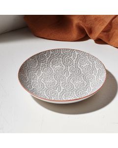 Πιάτο Πορσελάνινο Βαθύ 21cm Estia Home Art Vines 07-21726