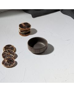 Μπωλ για Ντιπ Πορσελάνινο 6,5cm Ανθρακί Estia Home Art Nordic 07-15787