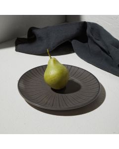 Πιάτο Ρηχό Πορσελάνινο 21cm Ανθρακί Estia Home Art Nordic 07-15701