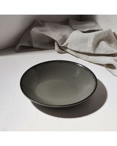Πιάτο Βαθύ Πορσελάνινο 23cm Estia Home Art Pearl Grey 07-16388
