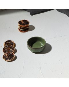 Μπωλ για Ντιπ Πορσελάνινο 6,5cm Estia Home Art Terra Green 07-15619