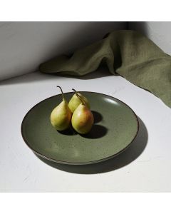 Πιάτο Ρηχό Πορσελάνινο 21cm Estia Home Art Terra Green 07-15534