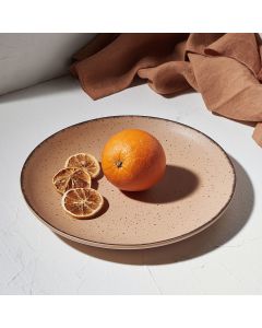 Πιάτο Ρηχό Πορσελάνινο 27cm Estia Home Art Terra Salmon 07-15923