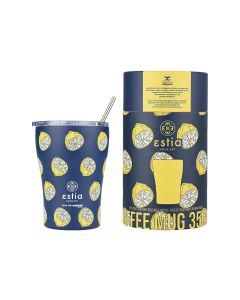 Θερμός Coffee Mug 350ml Estia Home Art Save the Aegean Citrus Infusion 01-22952