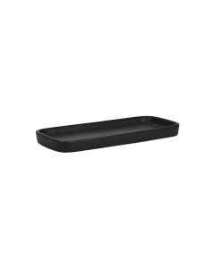 Δίσκος Μπάνιου Μαύρος Estia Home Art Myst Stoneware Black 02-26882