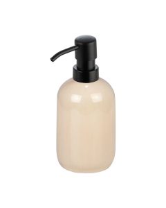 Ανλία Σαπουνιού Μπεζ Κεραμική 360ml  7,5x13cm Estia Home Art Satin 02-27759