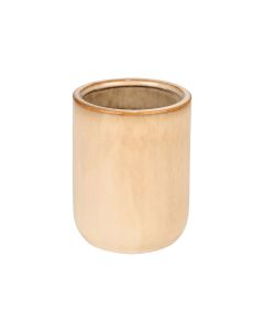 Ποτηράκι Μπάνιου 7,5x7,5x9cm Κεραμικό Estia Home Art Stoneware Satin 02-27766