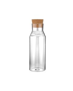 Μπουκάλι Γυάλινο 1200ml με Καπάκι Φελλού Estia Home Art 01-29517