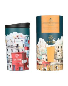 Θερμός Travel Mug 350ml Estia Home Art Save the Aegean Urban Mythos 01-25601