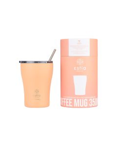 Θερμός Coffee Mug 350ml Estia Home Art Save the Aegean Peach Fuzz 01-23416