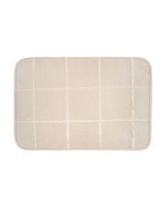 Ταπέτο Μπάνιο Taupe 40x60cm Πολυεστέρας με Memory Foam Estia Home Art  Tiles 02-28534