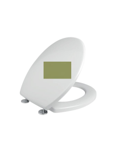 Κάλυμμα Λεκάνης WC Βακελιτικό B.Τ Λαδί 37x38-43cm Οπές 11-20cm Kerafina Όλυμπος-Ιθάκη, Ideal Standard  Μπαχάμα-Μπαχάμα 2000 Elvit 0044-ladi