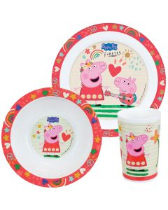 Peppa Pig παιδικό σερβίτσιο φαγητού (006105) Ango