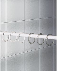 Κρίκοι Κουρτίνας Μπάνιου Διάφανοι Clips 12 pcs (bag) JoyBath Transparent  007-00002
