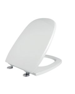 Κάλυμμα Λεκάνης WC Polyester B.T Λευκό 42-47x35,8cm Οπές 11-21cm ΑΔΩΝΙΣ Square Kerafina, Pozzi Ginori Elvit 0074 