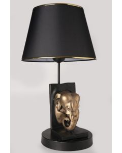 Λαμπατέρ Επιτραπέζιο Ø30xH60cm 1xE27 Μαύρη με Φιγούρα Ελέφαντα ΤLT 1262-GD ARlight 0203027