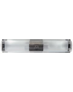 Απλίκα Επιτοίχια L35xW8xH7cm Δίφωτη 2xE14 Γυαλί-Νίκελ WLC 183-2 ARlight 0304112