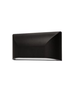 ΑΠΛΙΚΑ ΤΟΙΧΟΥ LED SLIM 6W IP65 220-240V 4000K 220X51X113mm ΜΑΥΡΟ PRO ARTE ILLUMINA Eurolamp 145-52075