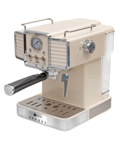 Μηχανή Espresso Retro Epoque 1350watt 20bar 1,5lt Beige Estia Home Art 06-12342