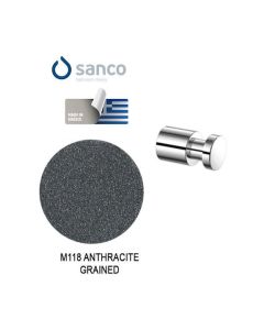 Άγκιστρο Μονό Sanco Ergon Antracite Grained 0690-M118