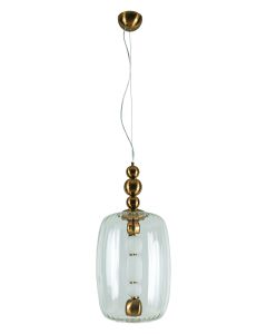 Φωτιστικό Κρεμαστό Ø30xH67cm Led 12w Γυάλα Διάφανη με Μπαλίτσες PDC 1282 ARlight 0084647