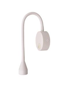 ΑΠΛΙΚΑ ΚΡΕΒΑΤΙΟΥ ΑΝΑΓΝΩΣΗΣ "IONAS 1" 3W LED 3000K ΛΕΥΚΟ ARTE ILLUMINA Eurolamp 145-22060